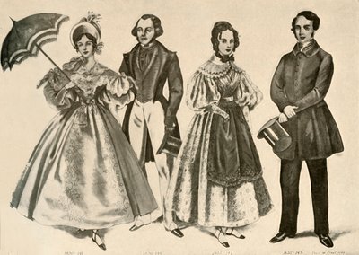 Vêtements de 1824-1835, 1907, 1937 - Cecil W. Trout