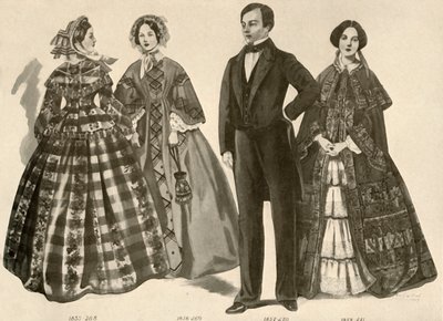 Vêtements de 1850-1856, 1907, 1937 - Cecil W. Trout
