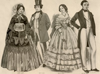 Vêtements de 1850-1856, 1907, 1937 - Cecil W. Trout