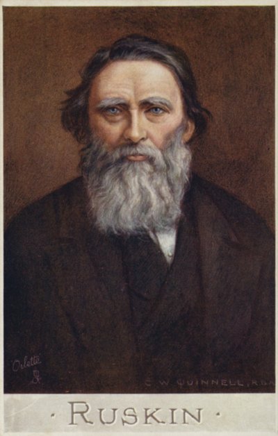 John Ruskin, écrivain, critique d