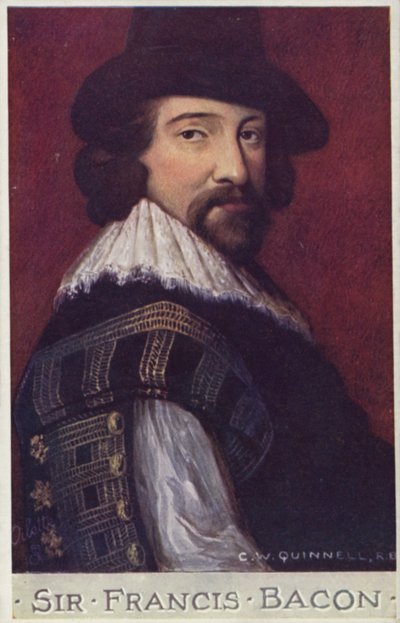 Sir Francis Bacon (1561-1626), philosophe et auteur anglais - Cecil Watson Quinnell