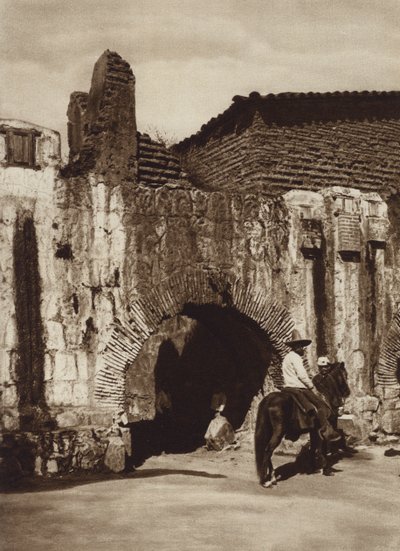 Mexique : Oaxaca, Tuyauterie espagnole (photo n/b) - Cecile Seler Sachs