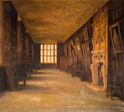 Vue de la Longue Galerie à Aston Hall - Cecilia C Foster