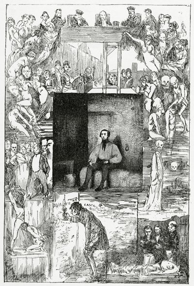 Le dernier jour du forçat, XIXe siècle - Celestin Francois Nanteuil