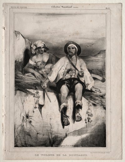 Le Voleur de la Montagne - Celestin Francois Nanteuil