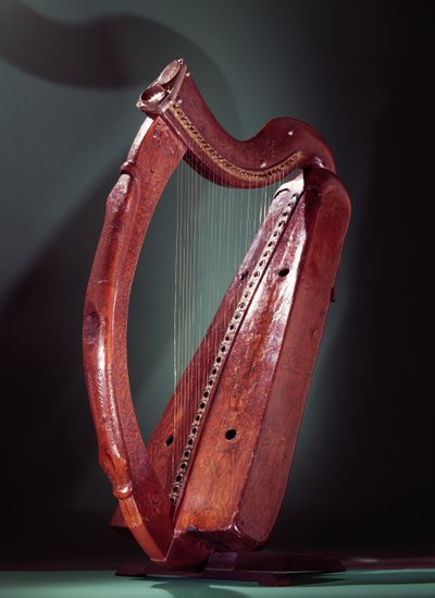 Harpe (bois avec laiton et argent) - Celtic