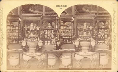 Vue de la cour chinoise, bâtiment principal, Exposition du Centenaire, Philadelphie - Centennial Photographic Co.