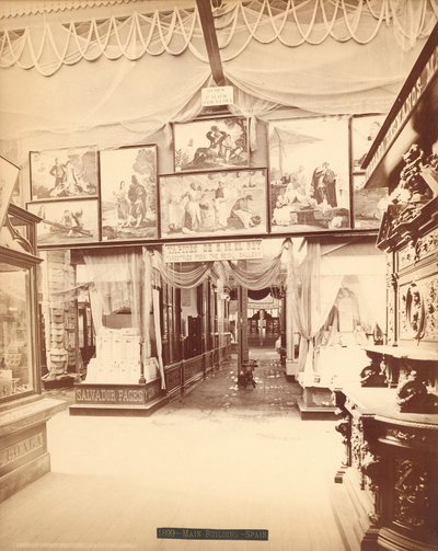 Vue du bâtiment principal dans la section espagnole de l
