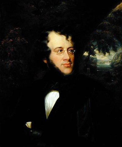 Portrait de Charles Fenno Hoffman (1806-84) - Cephas Giovanni Thompson