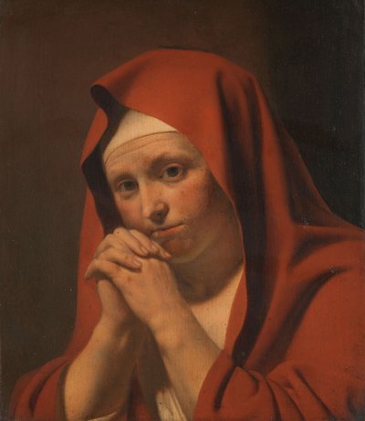Femme en prière - Cesar Boetius van Everdingen