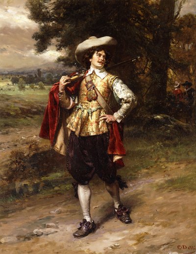 Un Cavalier - Cesare Auguste Detti