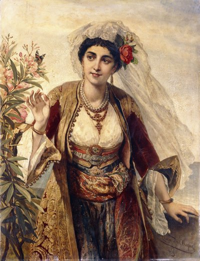 Une beauté exotique - Cesare Felix dell Acqua