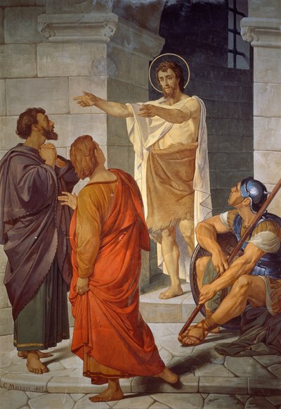 Saint Jean-Baptiste au seuil de la prison - Cesare Maccari
