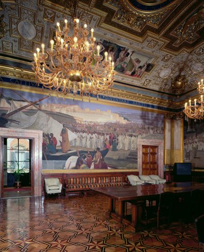 La Salle Maccari, (détail) - Cesare Maccari