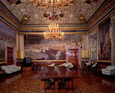La Salle Maccari, (détail) - Cesare Maccari
