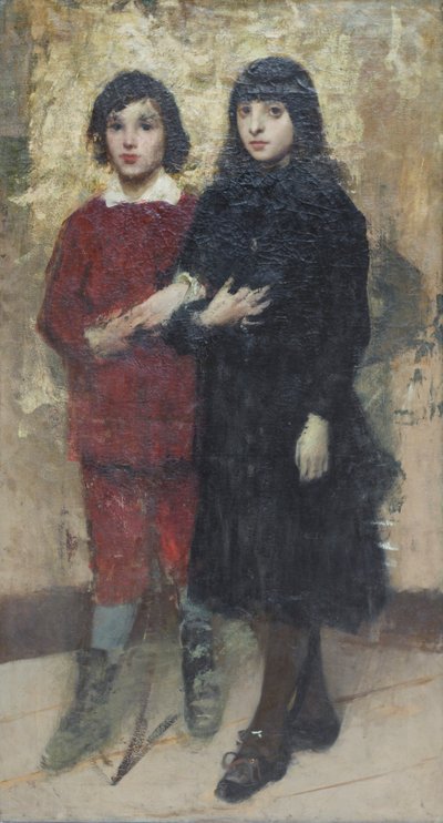 Deux cousins, Cesare Tallone - Cesare Tallone