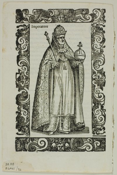 Feuille de Habiti antichi e moderni, planche 92 de Gravures sur bois de livres du XVIe siècle - Cesare Vecellio