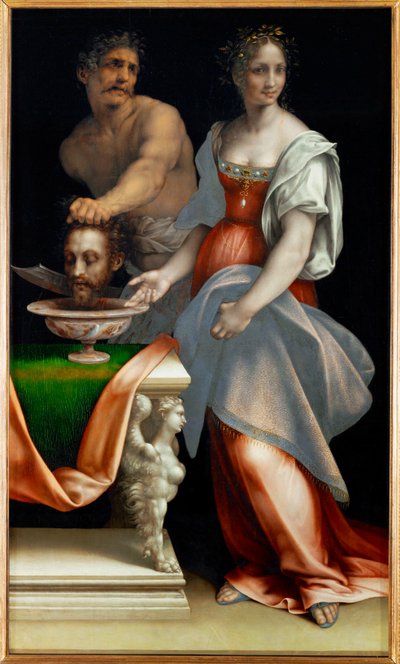 Salomé avec la tête du Baptiste ... - Cesare da Sesto