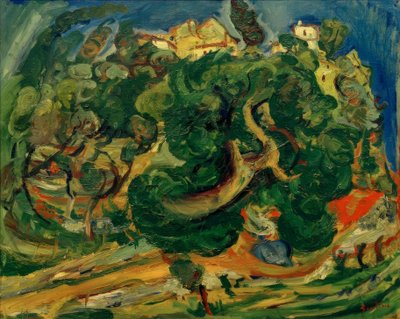 Ch. Soutine, Paysage en Sud de la France - Chaim Soutine
