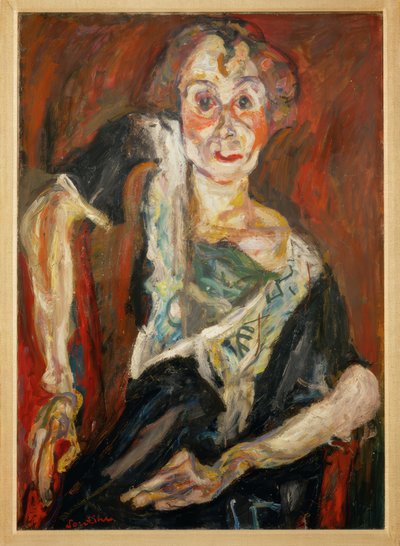 La vieille actrice - Chaim Soutine
