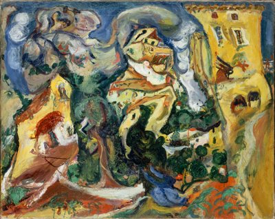 Le Village, vers 1923 - Chaim Soutine