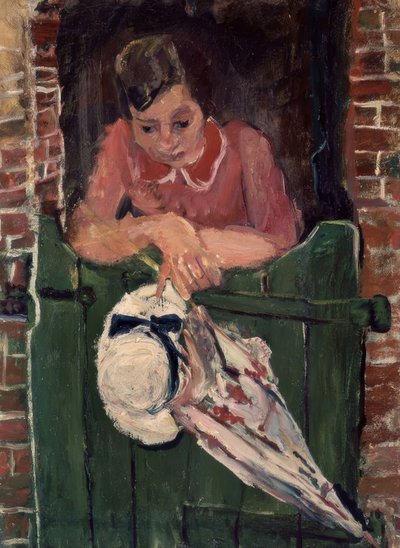 Femme avec une ombrelle - Chaim Soutine