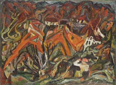 Vue sur le village - Chaim Soutine