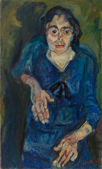 La Femme en bleu - Chaim Soutine