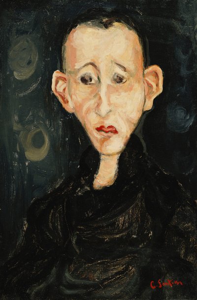 Le Garçon en noir - Chaim Soutine