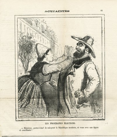 Illustration de Cham (1819-1879) dans Le Charivari - Amédée de Noé