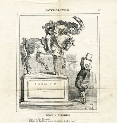 Illustration de Cham (1819-1879) dans Le Charivari - Amédée de Noé