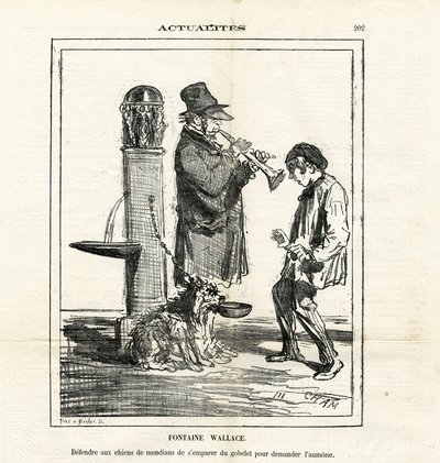 Illustration de Cham (1819-1879) dans Le Charivari - Amédée de Noé