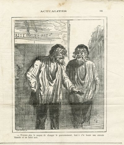 Illustration de Cham (1819-1879) dans Le Charivari - Amédée de Noé