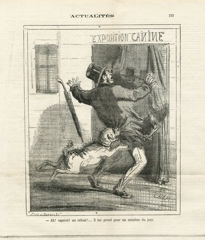 Illustration de Cham (1819-1879) dans Le Charivari - Amédée de Noé