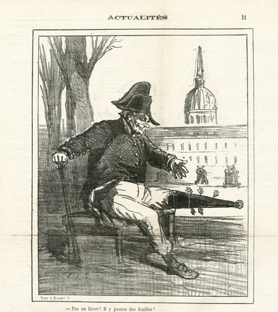 Illustration de Cham (1819-1879) dans Le Charivari - Amédée de Noé
