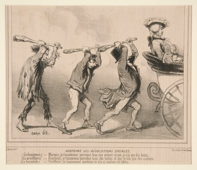 Histoire des Révolutions Sociales, de Le Charivari - Cham