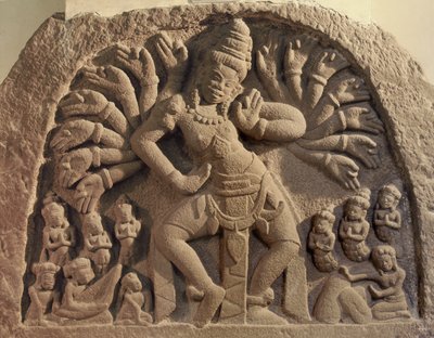 Shiva dansant à seize bras - Cham School