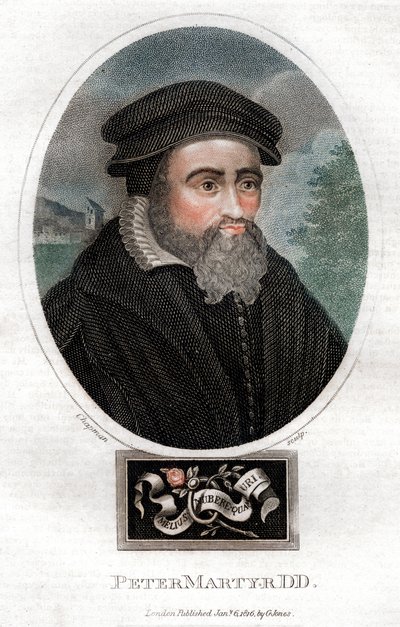 Pietro Martire Vermigli 1499-1562, théologien italien, 1816 - Chapman and Co