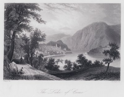 Le lac de Côme - Chapuy Chapuy