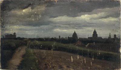 Vue générale de Paris depuis les Gobelins - Charles Emile Cuisin
