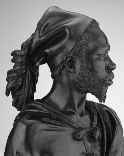 Buste de Saïd Abdallah du peuple Darfour - Charles Henri Joseph Cordier