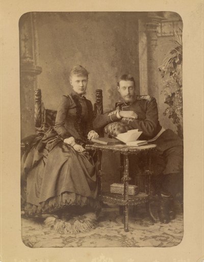Grand-duc Constantin Constantinovitch de Russie et grande-duchesse Elizaveta Mavrikievna de Russie - Charles Bergamasco