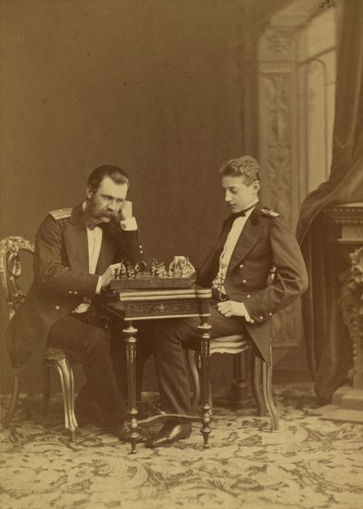 Grand-duc Konstantin Nikolaevich de Russie et Grand-duc Constantin Constantinovitch de Russie - Charles Bergamasco