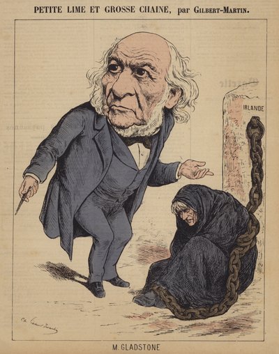 Petite lime et grande chaîne - Charles (after) Gilbert Martin