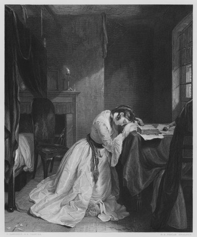 Clarissa Harlowe - Charles (after) Landseer