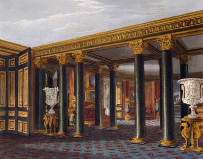 Vestibule inférieur, gravure de Richard Reeve d