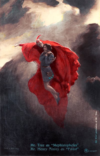 Henry Ainley jouant Faust - Charles A. Buchel