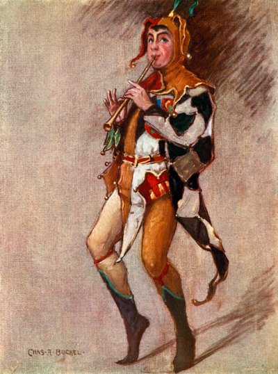 La Nuit des Rois : Feste, Le Clown, M. Courtice Pounds - Charles A. Buchel