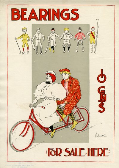 Roulements, 10 cents, à vendre ici - Charles A. Cox