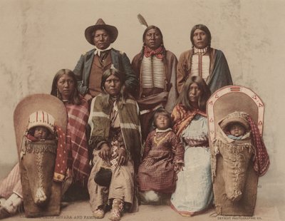 Chef Ute Severo et famille - Charles A. Nast, Detroit Photographic Company